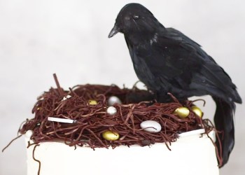 The Raven's Nest Cake, Photo: Still from Martha Stewart tutorial video