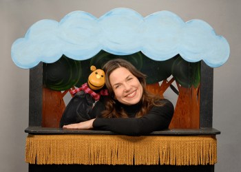 Liz Joyce, founder of Goat on a Boat Puppet Theatre