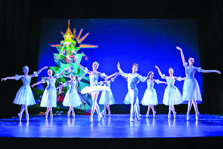 A scene from The Hampton Ballet Theatre School’s production of "The Nutcracker," Photo: ©2017 Eric Striffler