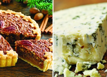 Nut pies often pair well with bleu cheeses, Photos: iStock