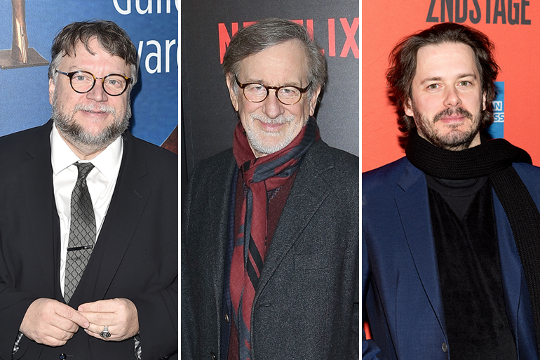 Guillermo del Toro, Steven Spielberg, Edgar Wright, Photos: ©PATRICKMCMULLAN.COM