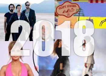 2018 music moments collage