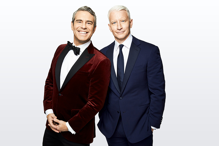 Andy Cohen, Anderson Cooper, Photo: Jeremy Freeman © 2017 CNN, a Time Warner Company. All Rights Reserved