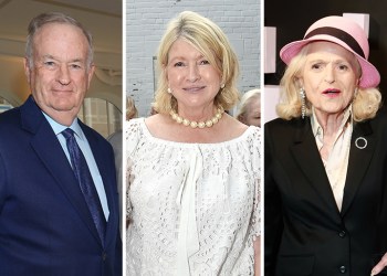 Bill O'Reilly, Martha Stewart and the late Edie Windsor, Photos: ©PATRICKMCMULLAN.COM