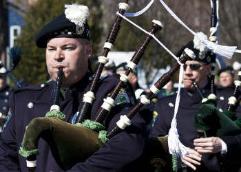 Cutchogue St. Patrick's Day Parade, Photo: Nicholas Chowske