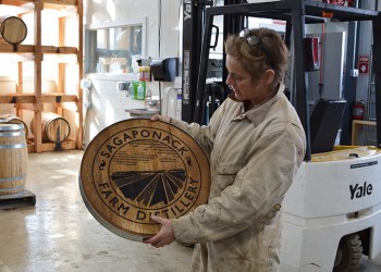 Marilee Foster of Sagaponack Farm Distillery, Photo: Stacy Dermont