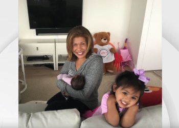 Hoda Kotb shows off her kids on the Today Show