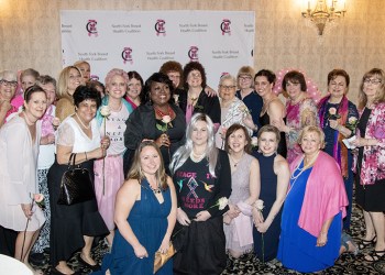 Cancer survivors group photo