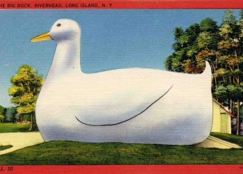 Big Duck postcard