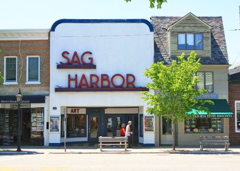 Sag Harbor Cinema before the fire, Photo: Oliver Peterson