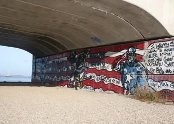 Mural in memory of Jordan Haerter by Amp 26, Photo: Oliver Peterson