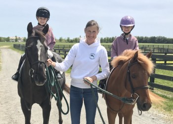 Joanne Jimenez and her students, Photo: Courtesy Jimenez Jumpers