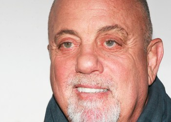 Billy Joel on white background