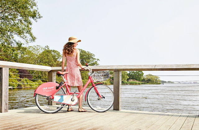 Out East PedalShare bikes are in Southampton