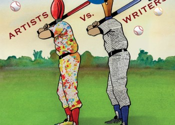 August 16, 2019 Dan's Papers cover art for 2019 Artists & Writers Game (detail) by Walter Bernard