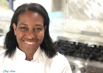 Chef Lina Grammont, Photo: Courtesy Caribbean Pearl Caterers