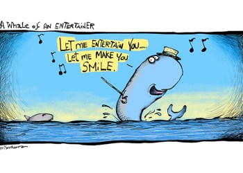 Heatwave cartoon by Mickey Paraskevas