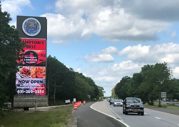 Shinnecock billboard/monument