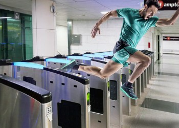 The Hamptons Turnstile Leap has gone viral nationwide