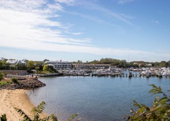 View of Baron's Cove in Sag Harbor