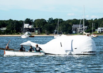 The famous HarborFest whaleboat races