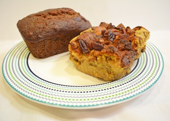 Tate's Bake Shop Pumpkin Loaf and Pumpkin Bread Pudding