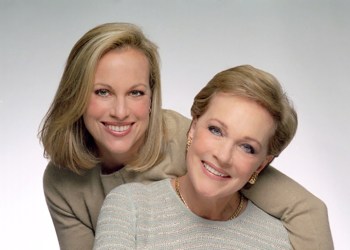 Emma Walton Hamilton and mother Julie Andrews