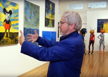 Mickey Paraskevas discusses his Paint Your World retrospective at Southampton Arts Center