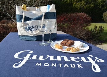 The plush Gurney's Montauk Resort & Seawater Spa blanket is great picnics