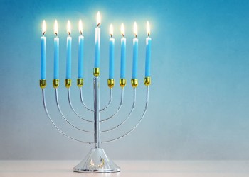 Lit menorah