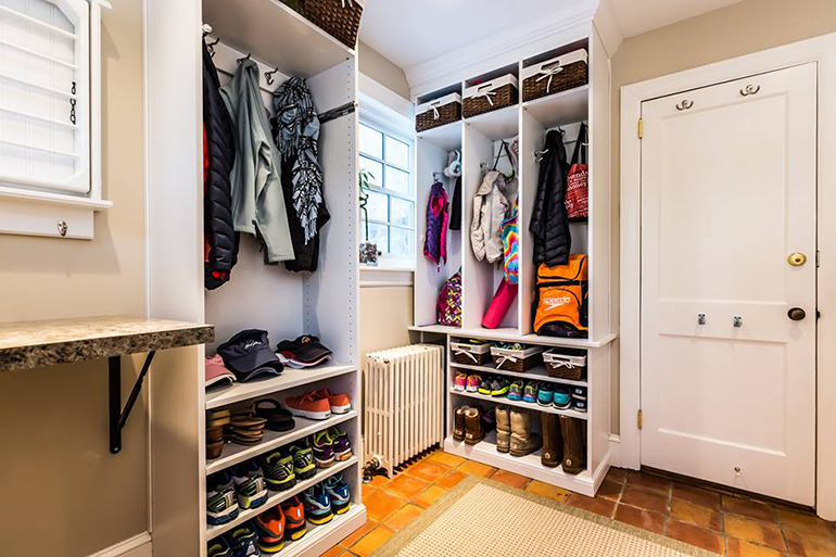 A marvelous East End mudroom