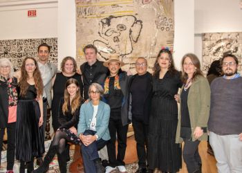 SAC Takeover 2020 artists with Amy Kirwin and Tom Dunn