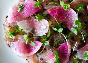 Sea Bream Crudo from the Preston House & Hotel