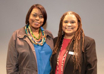 Narratives in the Making moderators Dr. Georgette Grier-Key, and Donnamarie Barnes