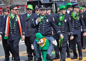 The 2019 Montauk St. Patrick's Day Parade in the Hamptons