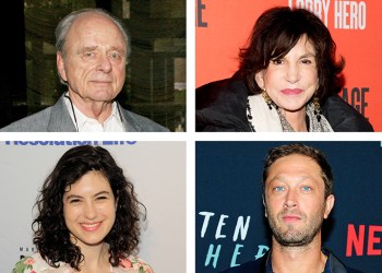 (clockwise) Harris Yulin, Mercedes Ruehl, Ebon Moss-Bachrach and Tedra Millan