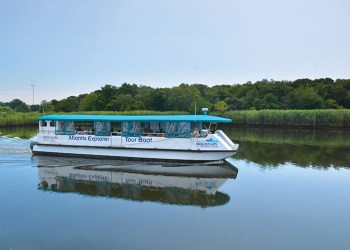 Long Island Aquarium's Atlantis Explorer Tour Boat , Photo: Courtesy Long Island Aquarium on the North Fork