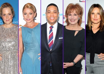 Ali Wentworth, Kelly Ripa, Don Lemon, Joy Behar, Mariska Hargitay