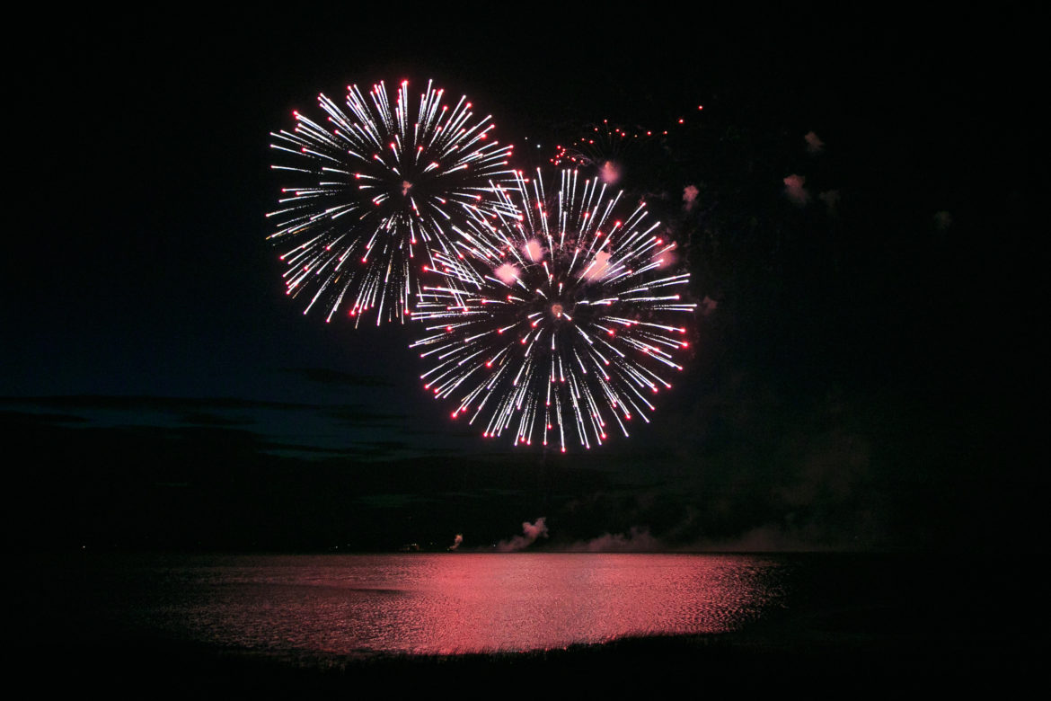 Southampton Fresh Air Home's fireworks display, Photo: Pam Deutchman for Society In Focus