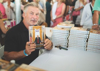 Alec Baldwin at last year’s Authors Night Credit Gordon M. Grant (1)