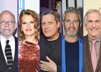 See Bob Balaban, Sandra Bernhard, Isaac Mizrahi, Andy Cohen and Henry Winkler at the Jewish Center of the Hamptons' virtual event, Photo: ©PATRICKMCMULLAN