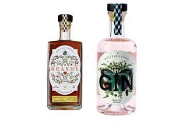 Wölffer Estate Brandy and Pink Gin, Photo: Courtesy Wölffer Estate Vineyard