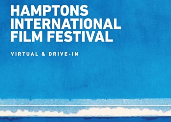 The 2020 Hamptons International Film Festival poster, featuring world-renowned artist Bastienne Schmidt’s 