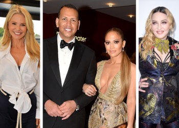 Christie Brinkley, Alex Rodriguez, Jennifer Lopez, Madonna; Photo: ©PATRICKMCMULLAN