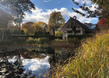 Peter's Pond at LongHouse Reserve, Photo: Courtesy LongHouse Reserve