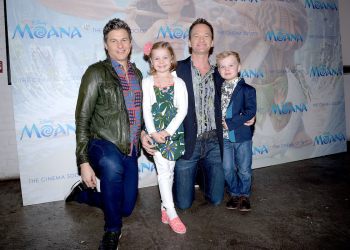 Neil Patrick Harris, David Burtka and family