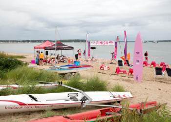 BCRF Paddle Finish Line