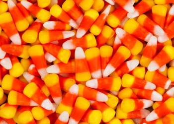 Candy corn for the Halloween season