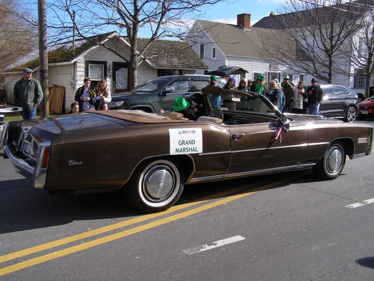 The North Fork Chamber of Commerce and the Cutchogue Fire Department celebrated the Emerald Isle on Saturday, with their 14th annual St. Patrick’s Day parade. Kilts and bagpipes, drums and uniforms, and even a marching pig were the order of the day.