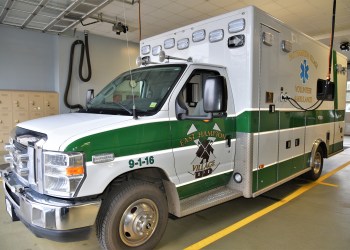 East Hampton Village ambulance